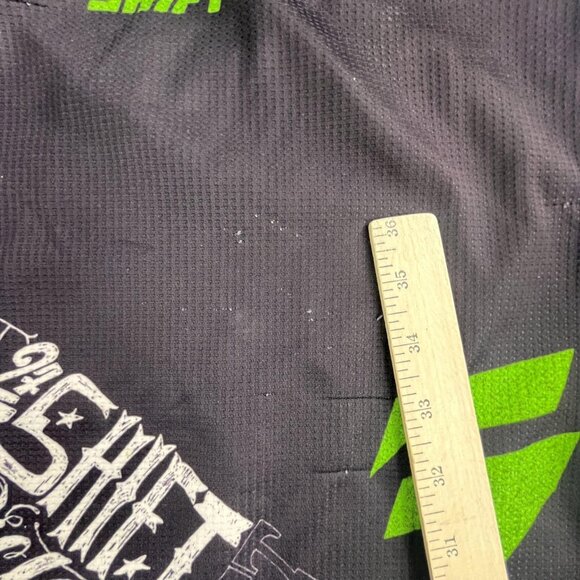 Shift MX Shirt Boys XL Motocross Jersey Assault Ride Club AOP Y2K Dirt Bikes - Picture 6 of 16